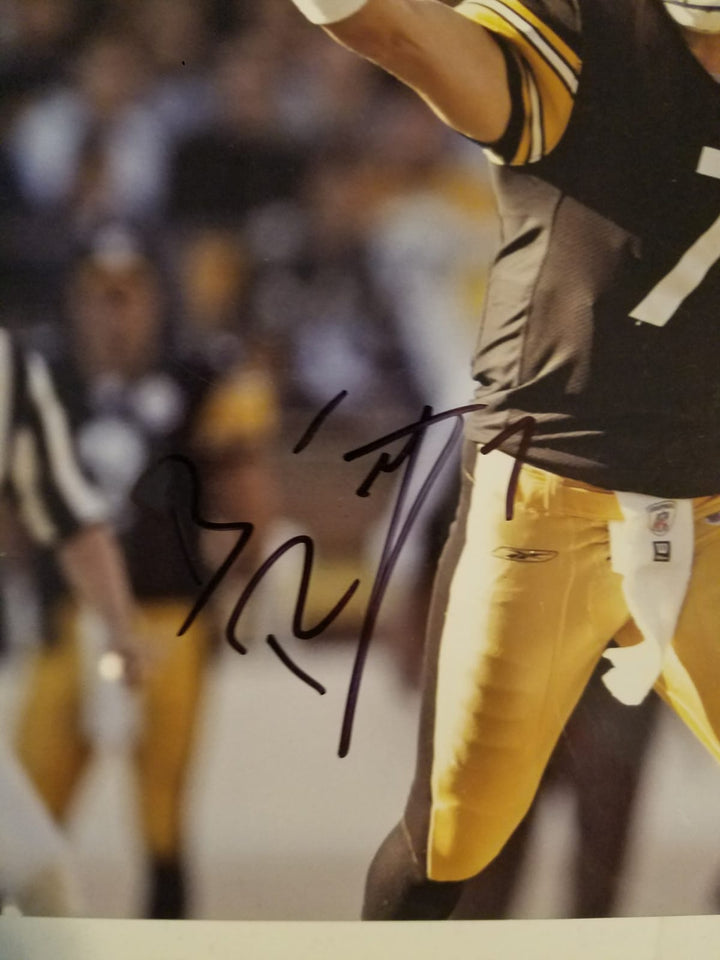 Ben Roethlisberger 8x10 photo signed with proof