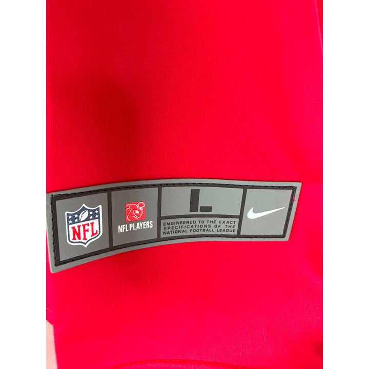 Baker Mayfield Tampa Bay Buccaneers Nike size Lg game model jersey signed with proof.