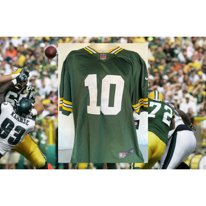 Jordan Love Green Bay Packers Nike size xl game model jersey signed with proof
