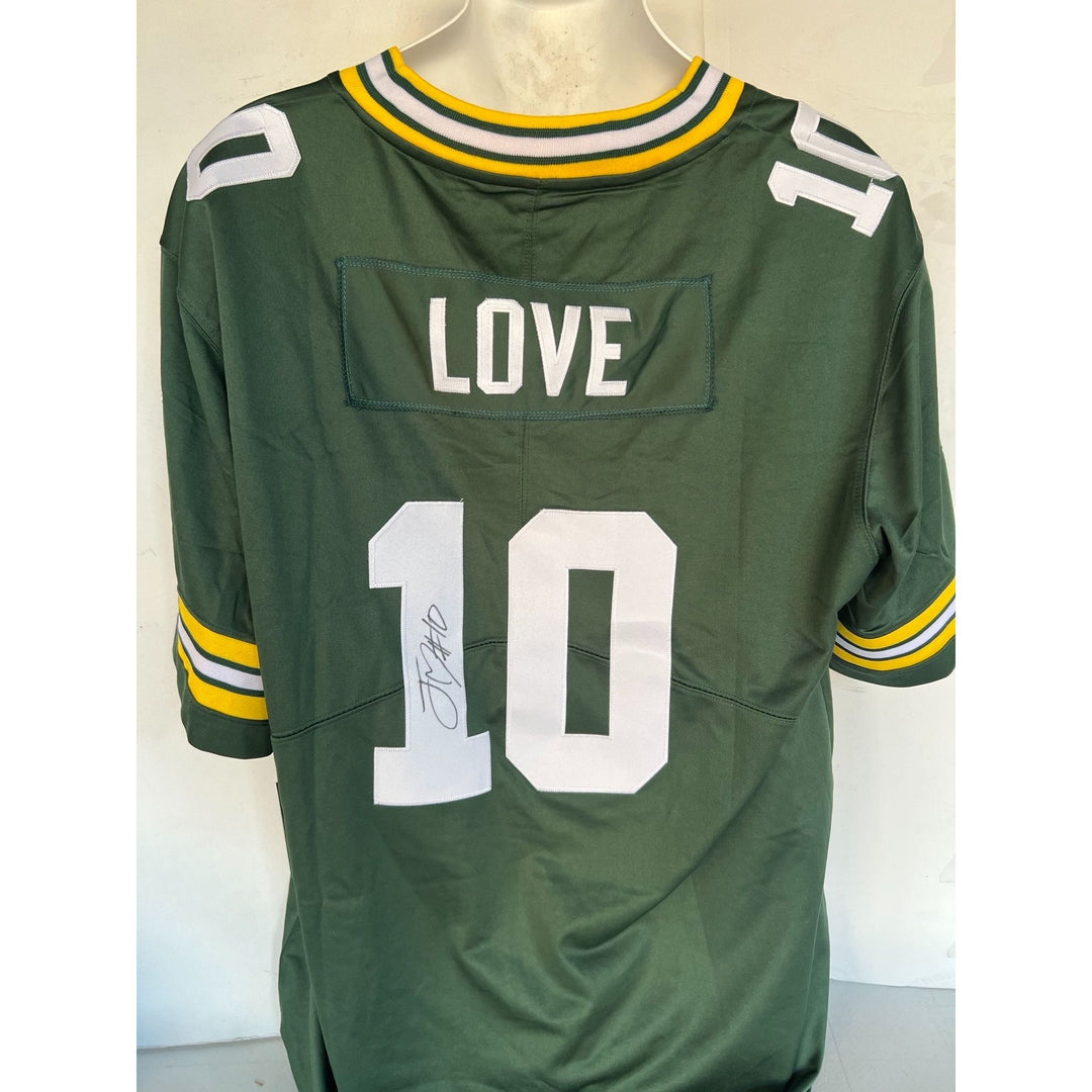 Jordan Love Green Bay Packers Nike size xl game model jersey signed with proof