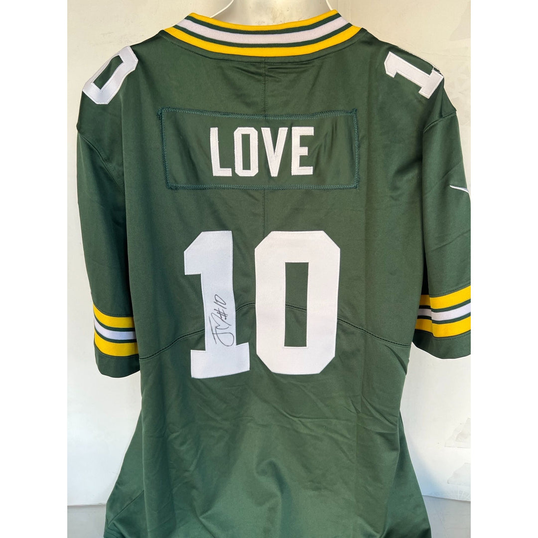 Jordan Love Green Bay Packers Nike size xl game model jersey signed with proof