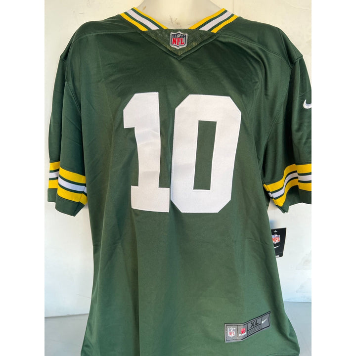 Jordan Love Green Bay Packers Nike size xl game model jersey signed with proof