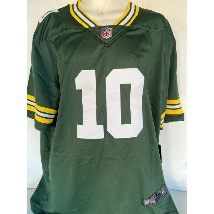 Jordan Love Green Bay Packers Nike size xl game model jersey signed with proof