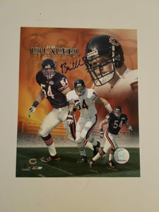 Brian Urlacher Chicago Bears 8x10 photo signed with proof