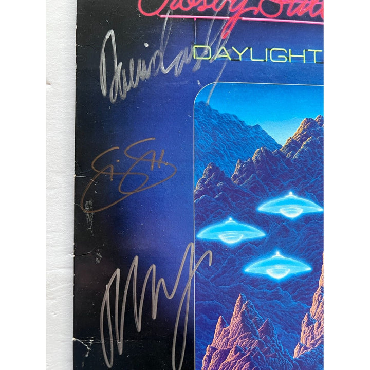 Crosby Stills & Nash, Neil Young, "Daylight Again", signed with proof