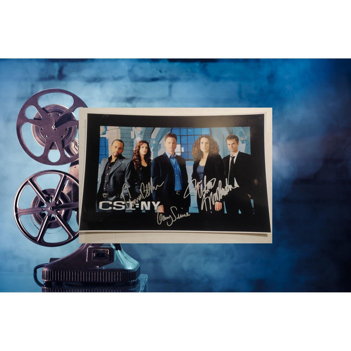 Gary Sinise CSI New York 13x19 cast signed photo
