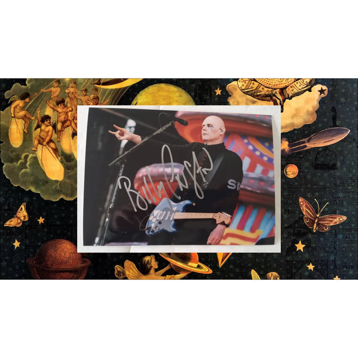 Billy Corgan Smashing Pumpkins lead singer 5x7 photo signed with proof