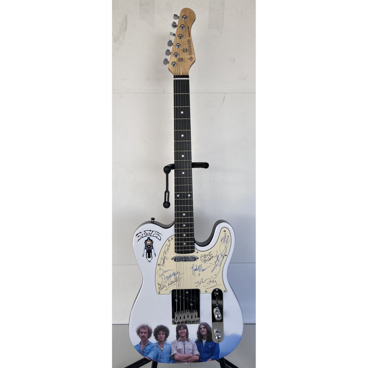 The Eagles telecaster Electric Guitar Don Henley, Glenn Frey, Joe Walsh, Bernie Leadon, Randy Meisner, Don Felder, Timothy B Schmit signed.