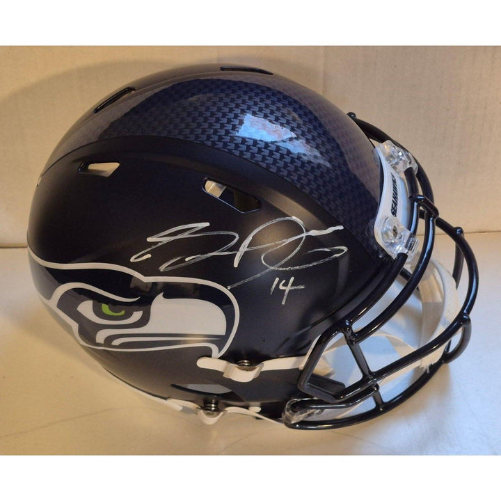 Sam Darnold Seattle Seahawks Riddell Speed pro model helmet signed with proof