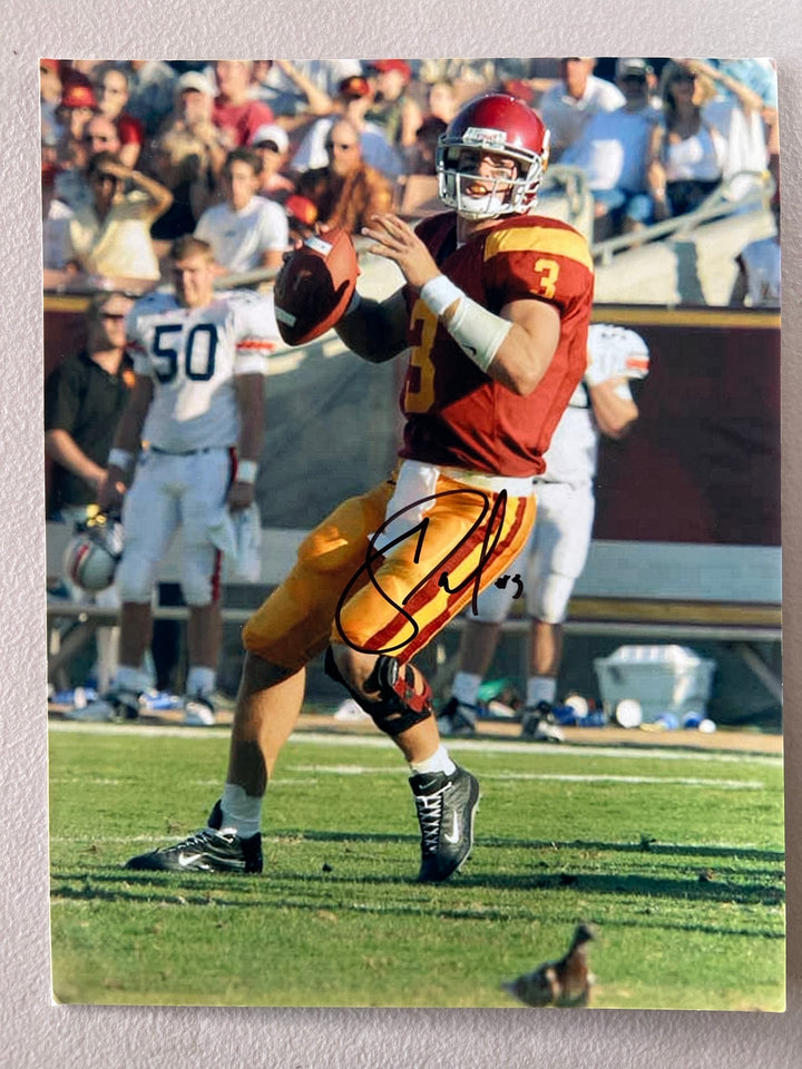 Carson Palmer USC Trojans 8x10 photo signed