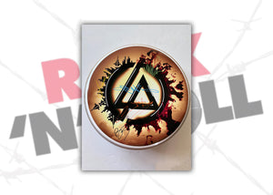 Chester Bennington Linkin Park one-of-a-kind drumhead signed with proof