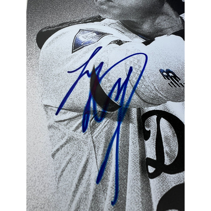 Shohei Ohtani Los Angeles Dodgers and Aaron Judge New York Yankees 16x20 photo signed with proof.