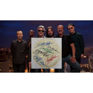 Steve Miller Band Tambourine 8" signed with proof