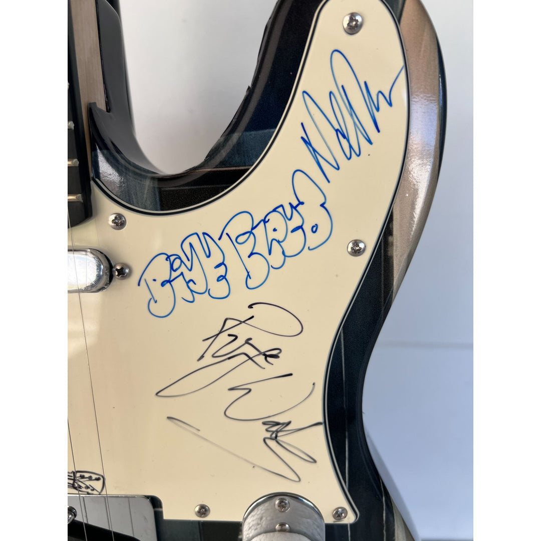 Pink Floyd Roger Waters David Gilmour Richard Wright Nick Mason "One of a Kind" telecaster full size electric guitar signed with proof.