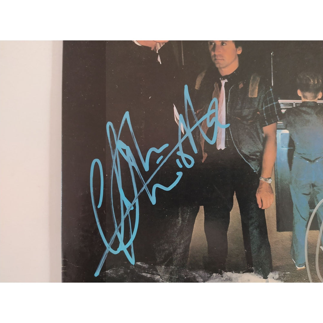 The Who "It's hard" Pete Townshend Roger Daltrey John Entwistle original LP signed with proof