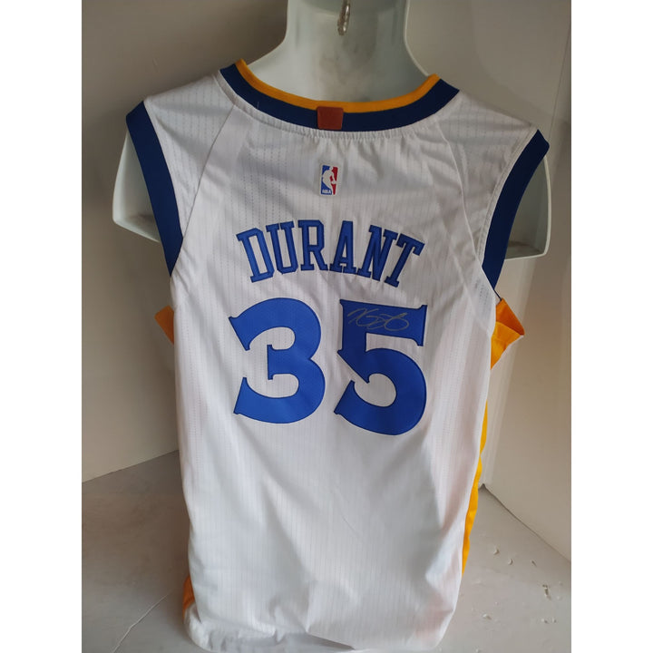 Kevin Durant Golden State Warriors game model jersey signed with proof