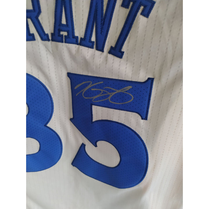 Kevin Durant Golden State Warriors game model jersey signed with proof