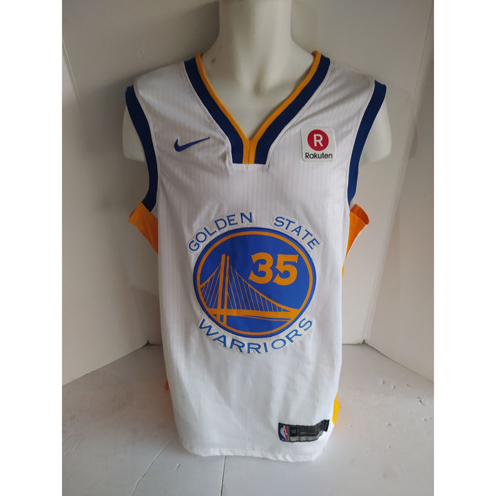 Kevin Durant Golden State Warriors game model jersey signed with proof