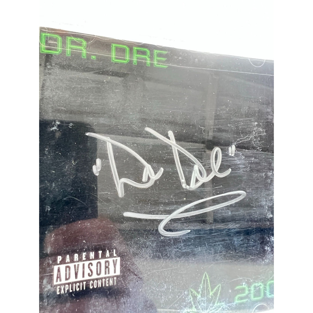 "Dr. Dre" Andre Romell Young "2001" CD jacket & and CD both signed with proof