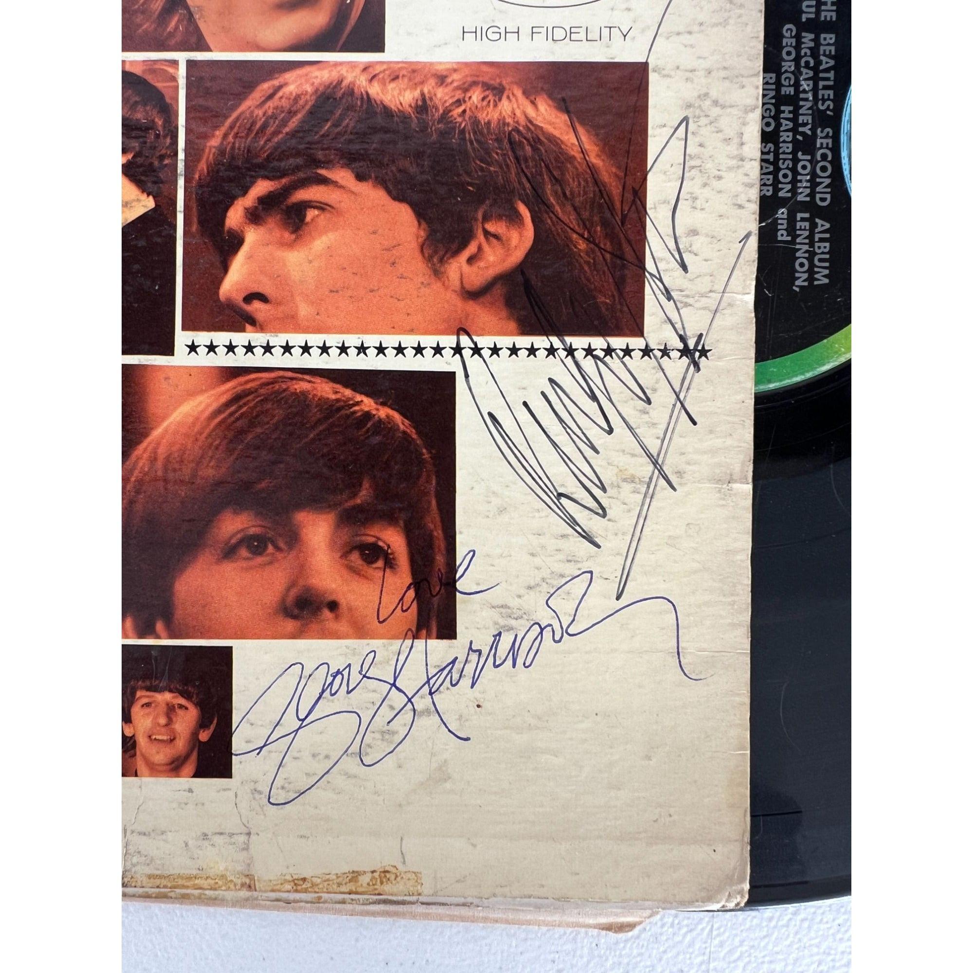 Signed 1964 Beatles Second Album LP with Proof