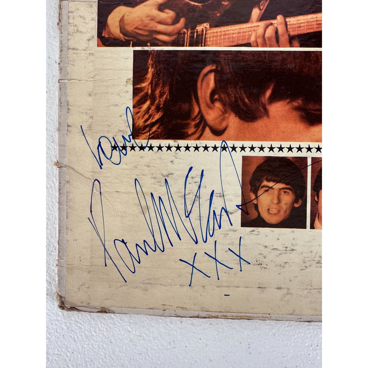 The Beatles "Second Album" 1964 original lp signed with proof.