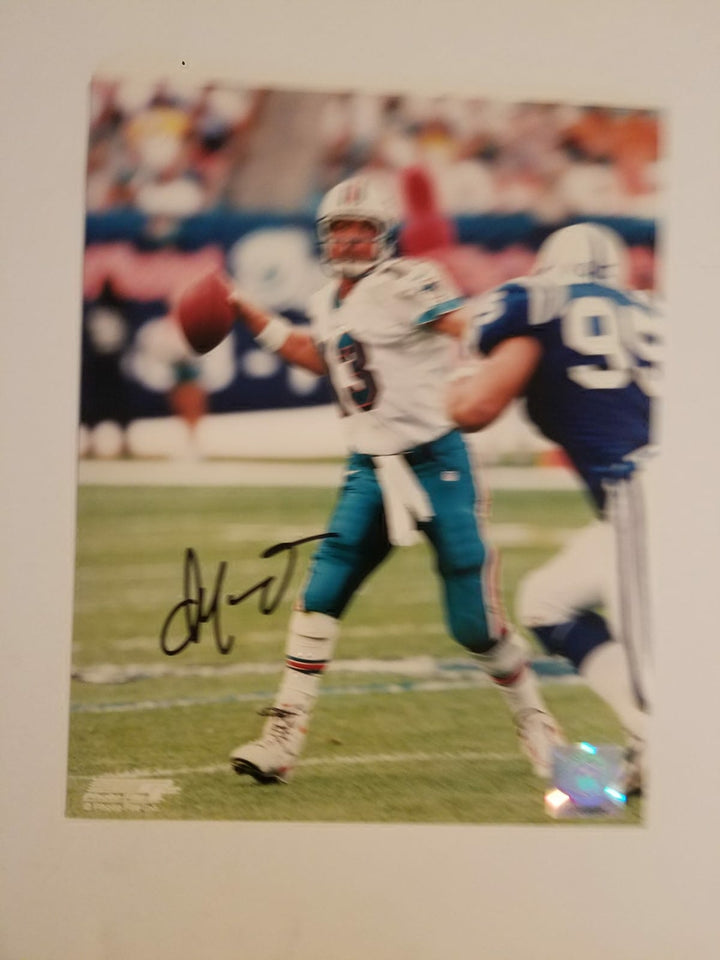 Dan Marino 8x10 signed with proof