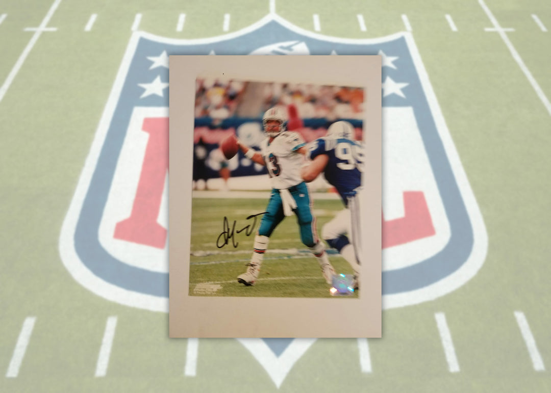 Dan Marino 8x10 signed with proof