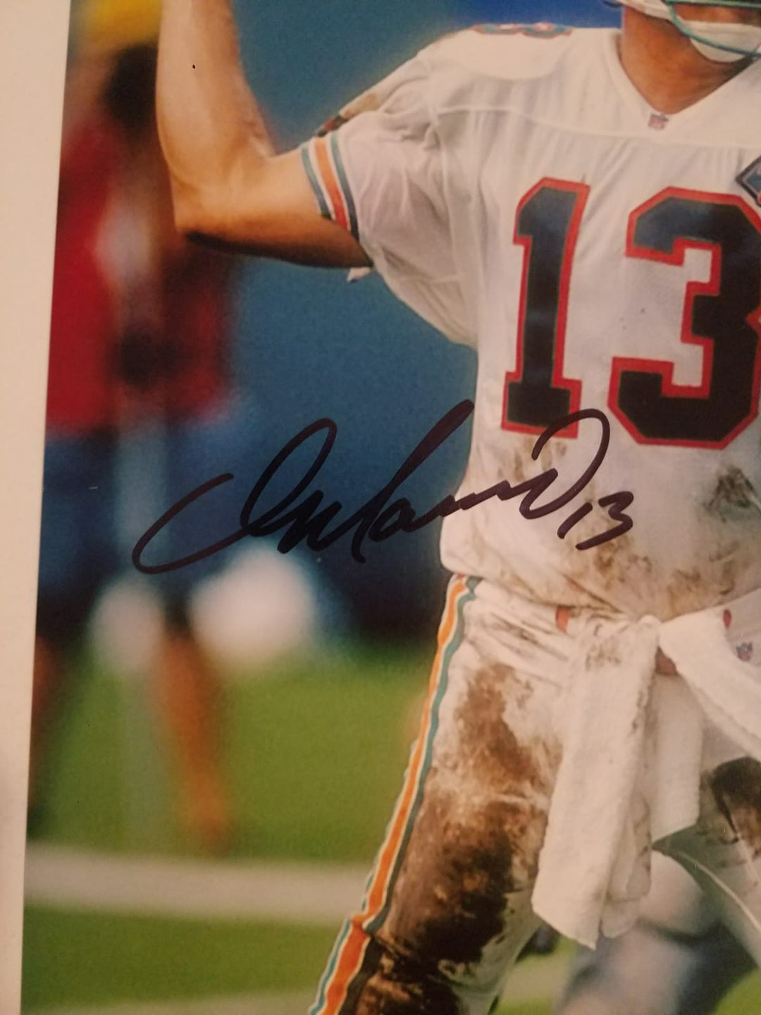 Dan Marino Miami Dolphins 8x10 signed with proof