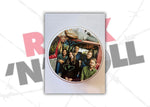 Load image into Gallery viewer, David Grohl, Taylor Hawkins Foo Fighters one-of-a-kind drumhead signed with proof
