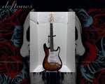 Load image into Gallery viewer, Deftones Chi Cheng, Chino Moreno, Stephen Carpenter, Frank Delgado Stratocaster electric guitar signed with proof
