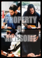 Load image into Gallery viewer, Deftones Chino Moreno, Chi Cheng, Stephen Carpenter one-of-a-kind drum head signed with proof
