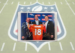 Load image into Gallery viewer, Denver Broncos Pat Bowlen, John Elway, Peyton Manning 8x10 photo signed
