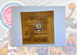 Load image into Gallery viewer, Detroit Pistons 1988-1989 NBA Champ 12x12 parquet wood floorboard signed with proof
