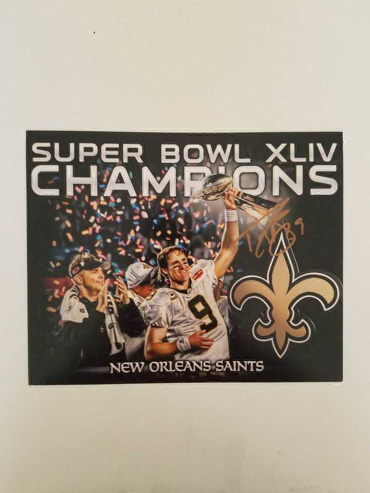 Drew Brees New Orleans Saints 8x10 photo signed with proof