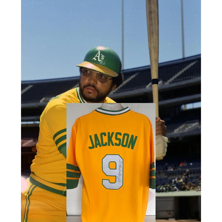 Reggie Jackson 0akland Athletics Jersey just like Mr. October used in 1973 his rookie season.