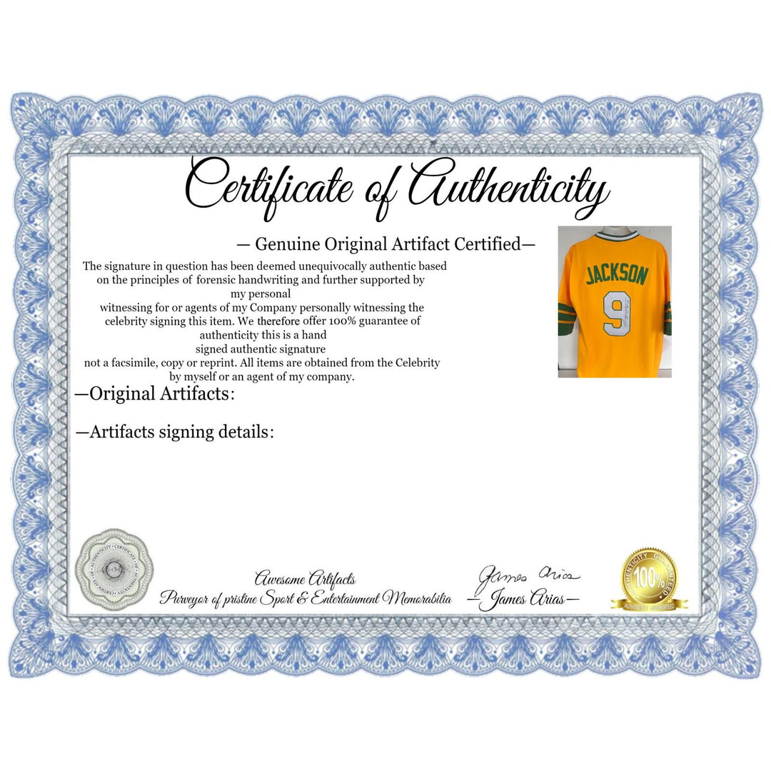 Reggie Jackson 0akland Athletics Jersey just like Mr. October used in 1973 his rookie season.