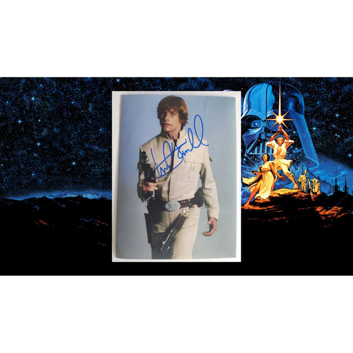 Mark Hamill, "Luke Skywalker", Star Wars, 5x7 photo, signed with proof