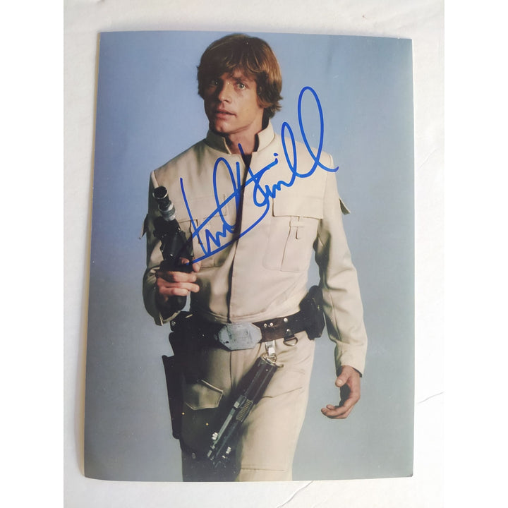 Mark Hamill, "Luke Skywalker", Star Wars, 5x7 photo, signed with proof