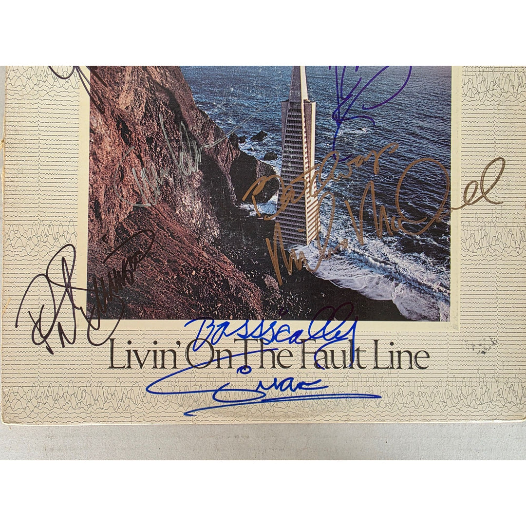 The Doobie Brothers ''Takin it to the Streets'' LP signed with proof.