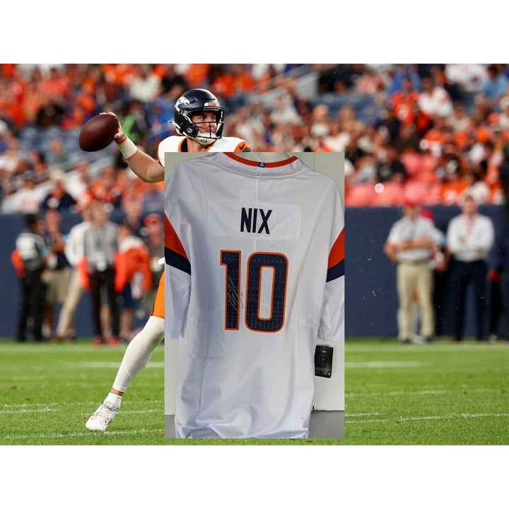 Bo Nix Denver Broncos Nike game model jersey size xl 