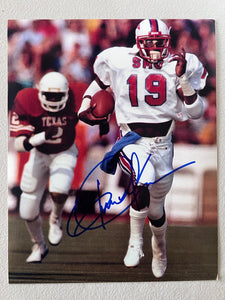 Eric Dickerson SMU 8x10 photo signed