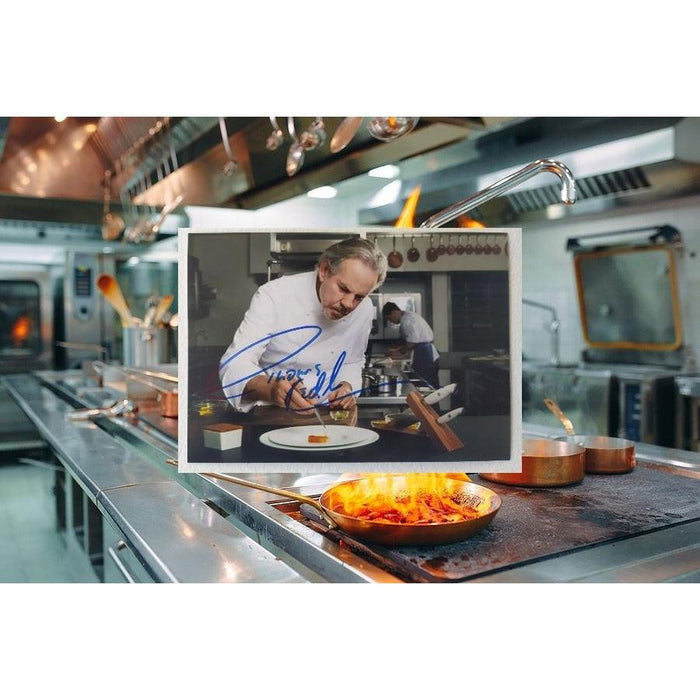Thomas Keller one of the Worlds greatest Chefs 5x7 photograph signed with proof