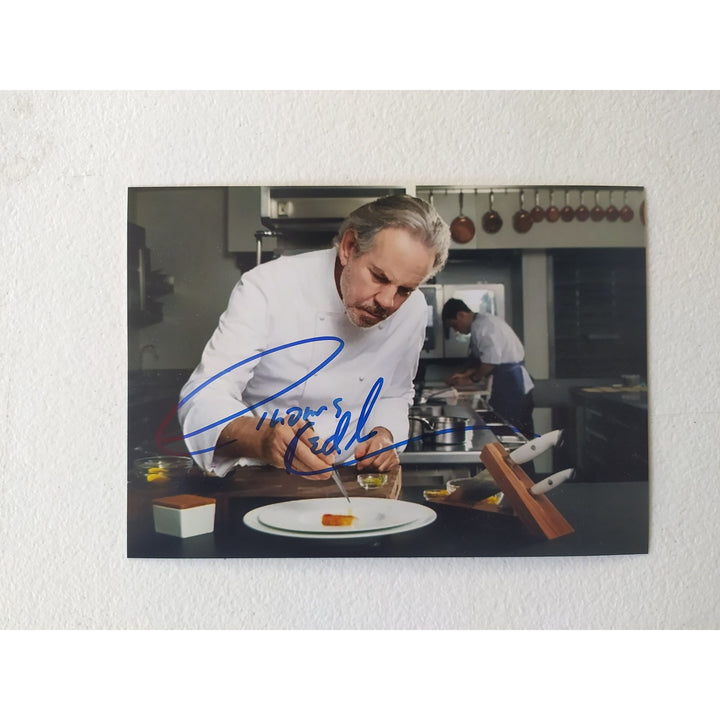 Thomas Keller one of the Worlds greatest Chefs 5x7 photograph signed with proof - Awesome Artifacts