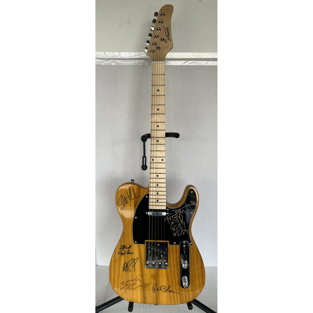 Tom Petty Mike Campbell Bentmont Trech and The Heartbreakers stratocaster electric guitar signed with proof