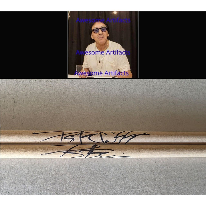 Peter Criss of kiss Drumsticks signed with proof.