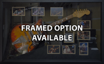 Load image into Gallery viewer, Framing option for acoustic guitar
