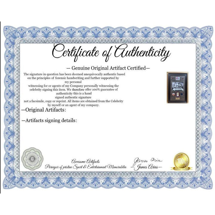 Pink Floyd 11x14 photo signed Roger Waters Nick Mason Richard Wright and original concert ticket signed by Syd Barrett with proof.