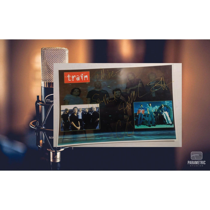 Train band sign 13x19 photo