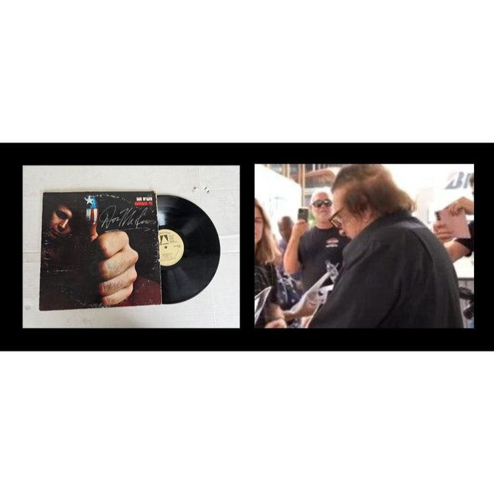 Don McLean ''American Pie'' LP signed with proof.