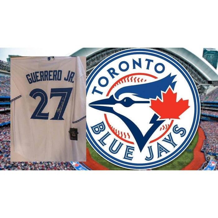 Vladimir Guerrero Jr. Toronto Blue jays size xl game model jersey signed with proof